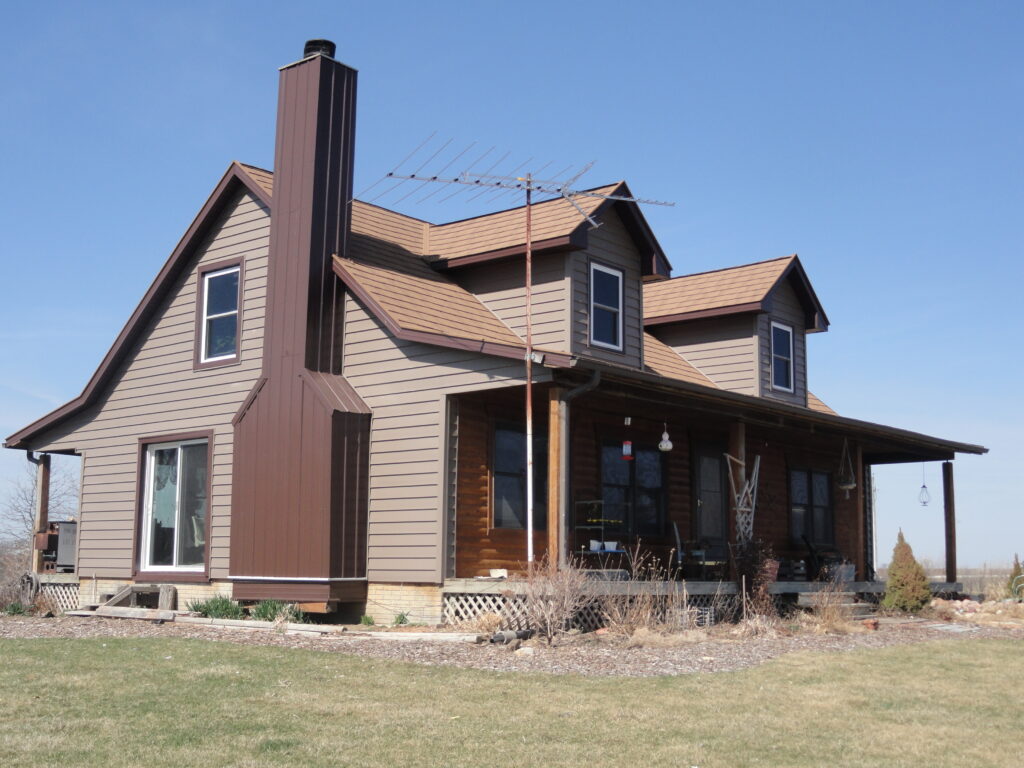 A home with expert siding installation