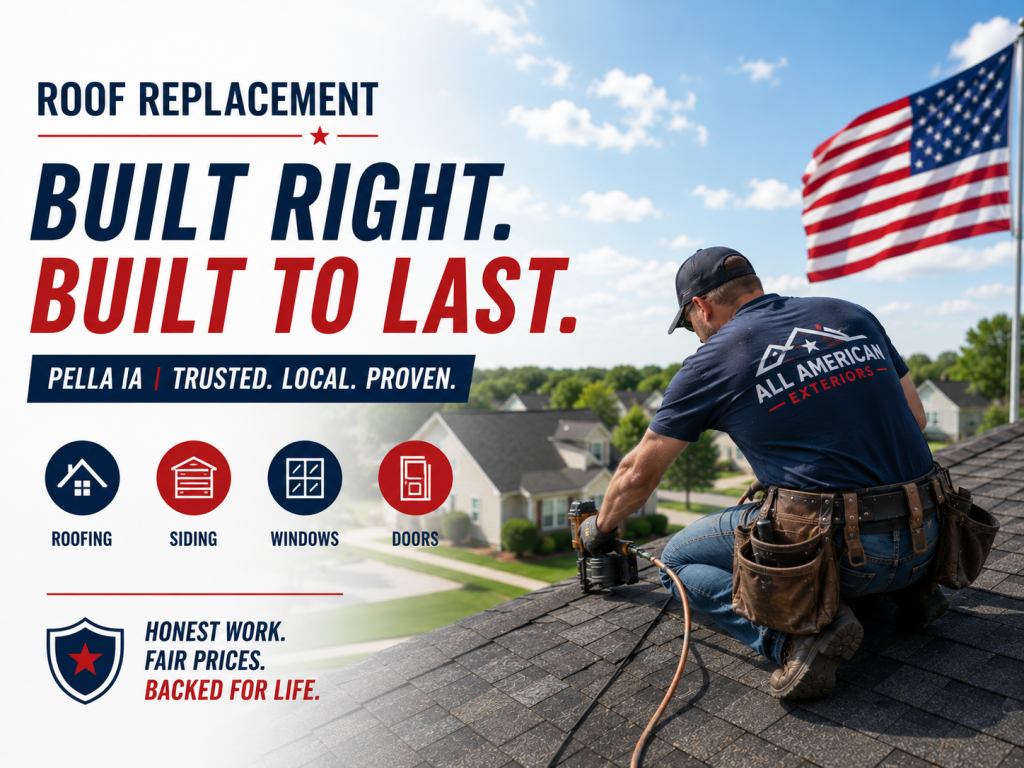 Roof Replacement in Pella, IA: Storm Damage, Costs & Roofing Guide